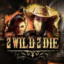 2 Wild 2 Die slot logo by Hacksaw Gaming at Spinstein Casino