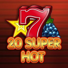 Slots logo of 20 Super Hot from Amusnet Interactive at Spinstein Casino