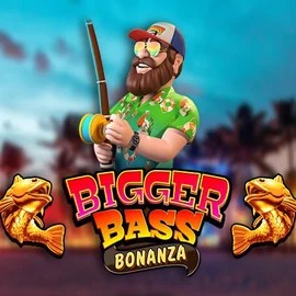 Bigger Bass Bonanza casino game by Pragmatic Play – featured logo at Spinstein Casino