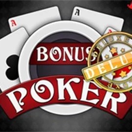Bonus Poker Deluxe - 3 Hands casino game by RTG (Reel Time Gaming) – featured logo at Spinstein Casino