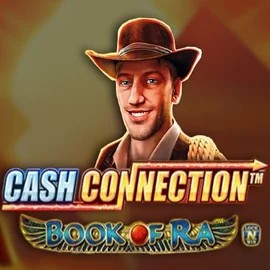 Cash Connection Book Of Ra slot icon by Novomatic, available at Spinstein Casino