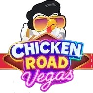Chicken Road Vegas casino game by InOut – featured logo at Spinstein Casino