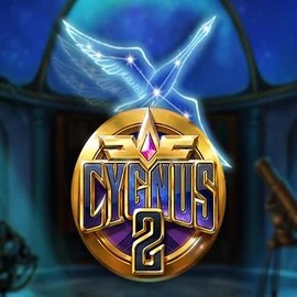 Cygnus 2 slot logo by ELK Studios at Spinstein Casino