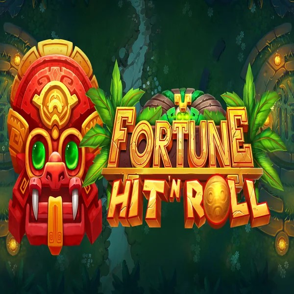 Fortune Hit'n Roll slot logo by Pragmatic Play at Spinstein Casino
