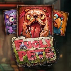 Slots logo of Fugly Pets from Stakelogic at Spinstein Casino