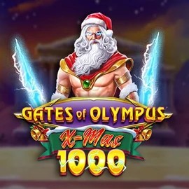 Slots logo of Gates of Olympus Xmas 1000 from Pragmatic Play at Spinstein Casino