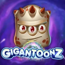 Gigantoonz slot logo by Play'n GO at Spinstein Casino