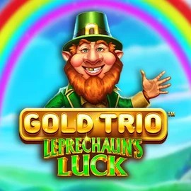Gold Trio Leprechaun's Luck online game logo by Playtech on spinsteincasino.ch