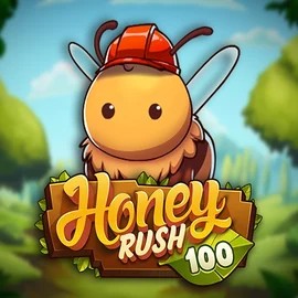 Honey Rush 100 online game logo by Play'n GO on spinsteincasino.ch