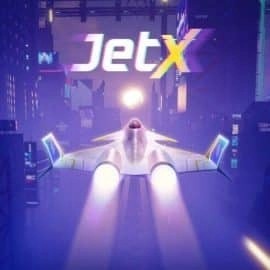 jetX game by SmartSoft – logo hosted on Spinstein Casino