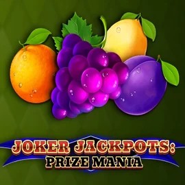 Joker Jackpots: Prize Mania slot logo by OctoPlay at Spinstein Casino