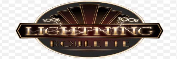 Official Live Casino logo: Lightning Roulette by Evolution at Spinstein Casino