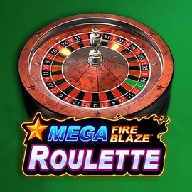 Mega Fire Blaze Roulette logo – Table Games by Playtech at Spinstein Casino