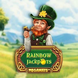 Rainbow Jackpots Megaways slot icon by Red Tiger Gaming, available at Spinstein Casino