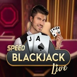 Speed Blackjack logo – Live Casino by Pragmatic Play at Spinstein Casino