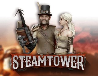 Steam Tower Slot game by NetEnt – logo hosted on Spinstein Casino