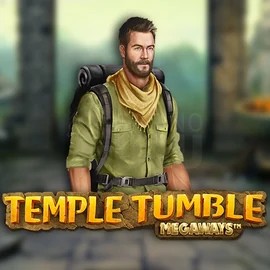 Temple Tumble Megaways online game logo by Relax Gaming on spinsteincasino.ch