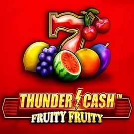 Thunder Cash Fruity Fruity logo by Novomatic Spinstein Casino